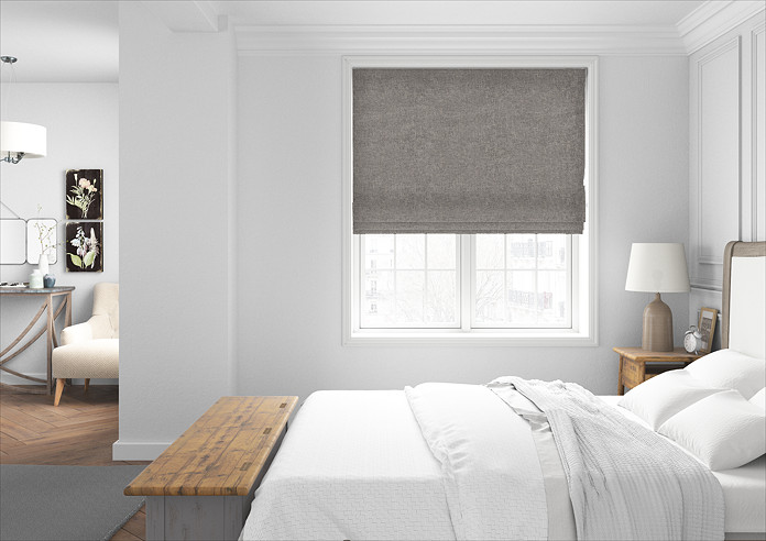 Rya, Platinum - Twist&Fit Roman Blind - Image 5